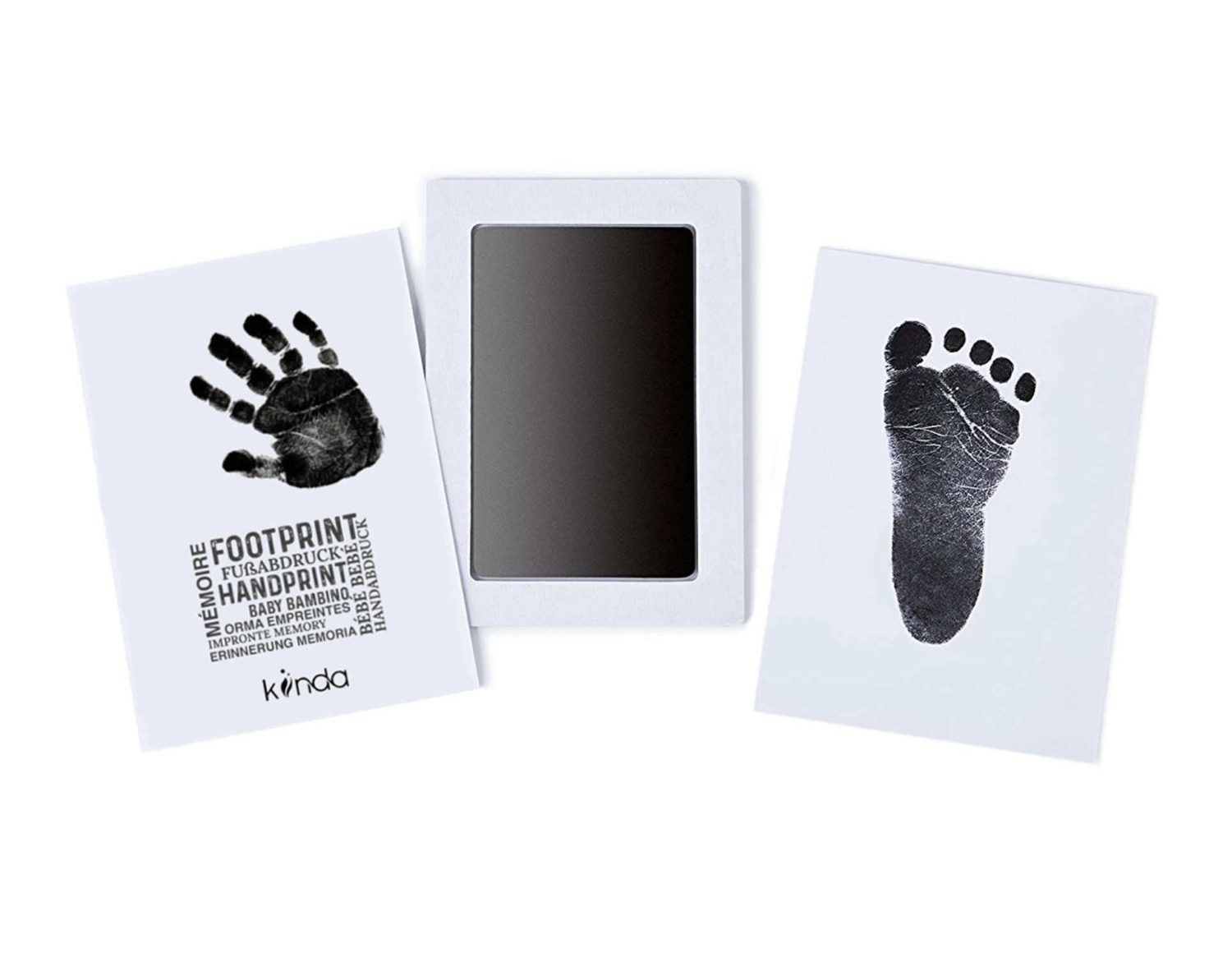 6 Farben Stempelkissen Fingerabdruck Set für   Babyhandabdrücke